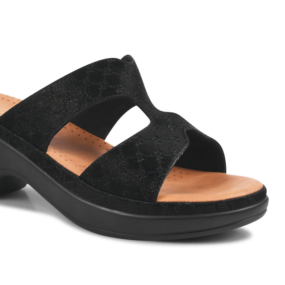 Padchin Smart Casual Block Heel Sandals | Fashion Open Toe Sandal