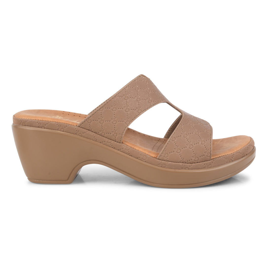 Padchin Smart Casual Block Heel Sandals | Fashion Open Toe Sandal