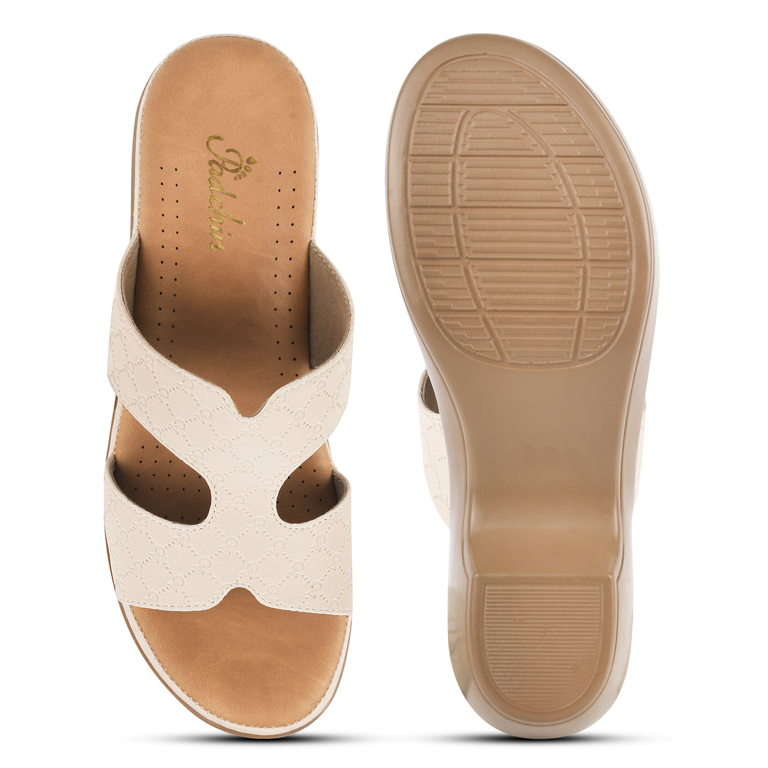 Padchin Smart Casual Block Heel Sandals | Fashion Open Toe Sandal