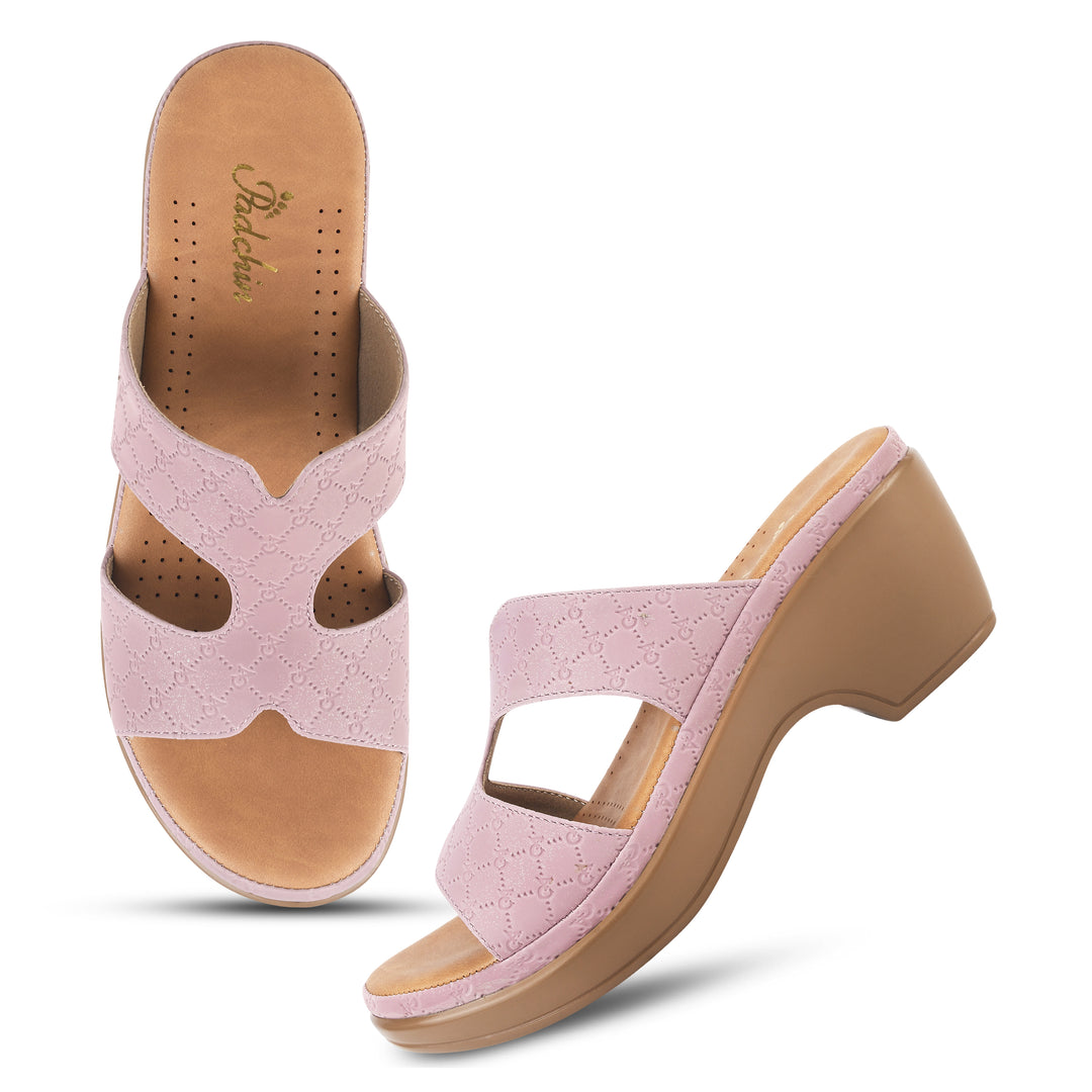 Padchin Smart Casual Block Heel Sandals | Fashion Open Toe Sandal