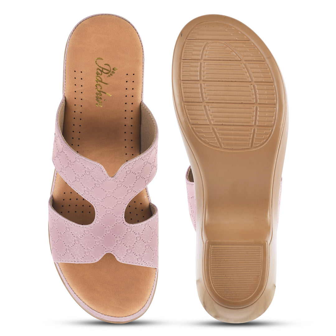 Padchin Smart Casual Block Heel Sandals | Fashion Open Toe Sandal