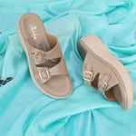 Load image into Gallery viewer, Smart Casual Buckled Detailed Platform Heel Sandal