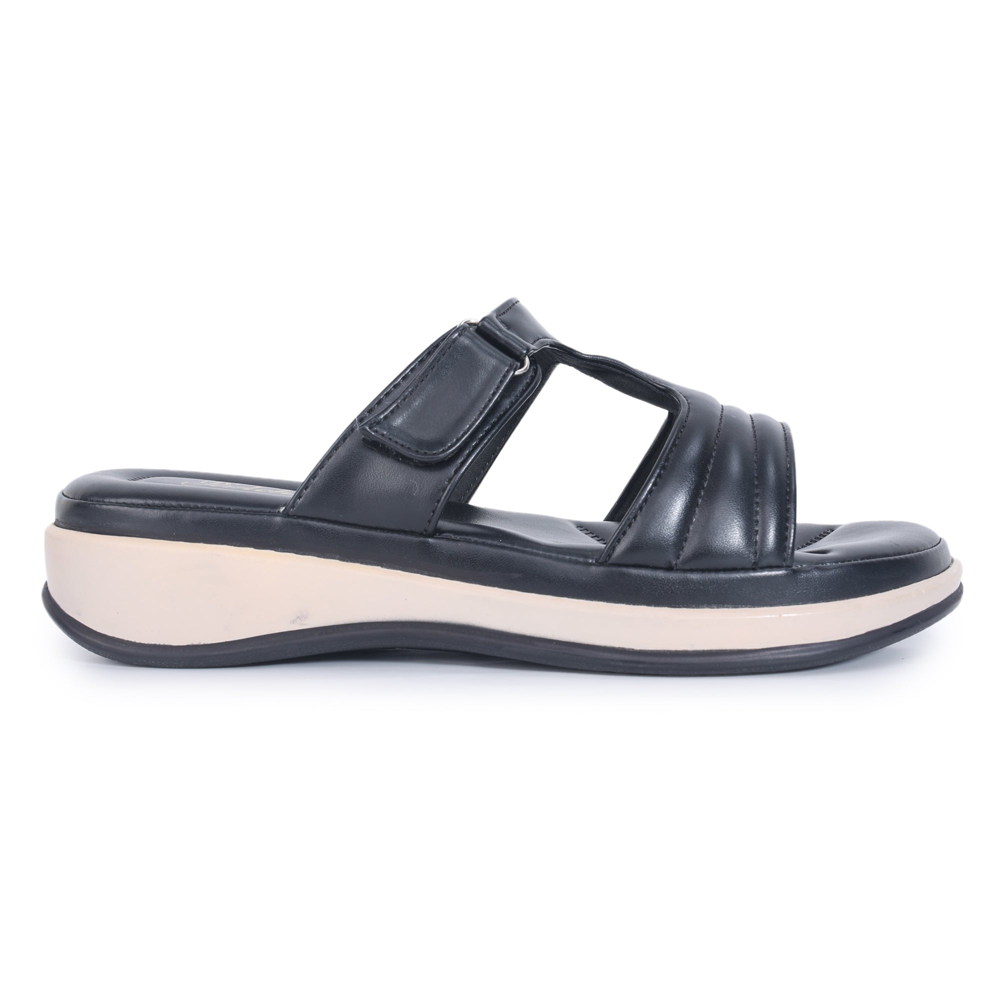 Smart Casual Round Toe Flatform Heel