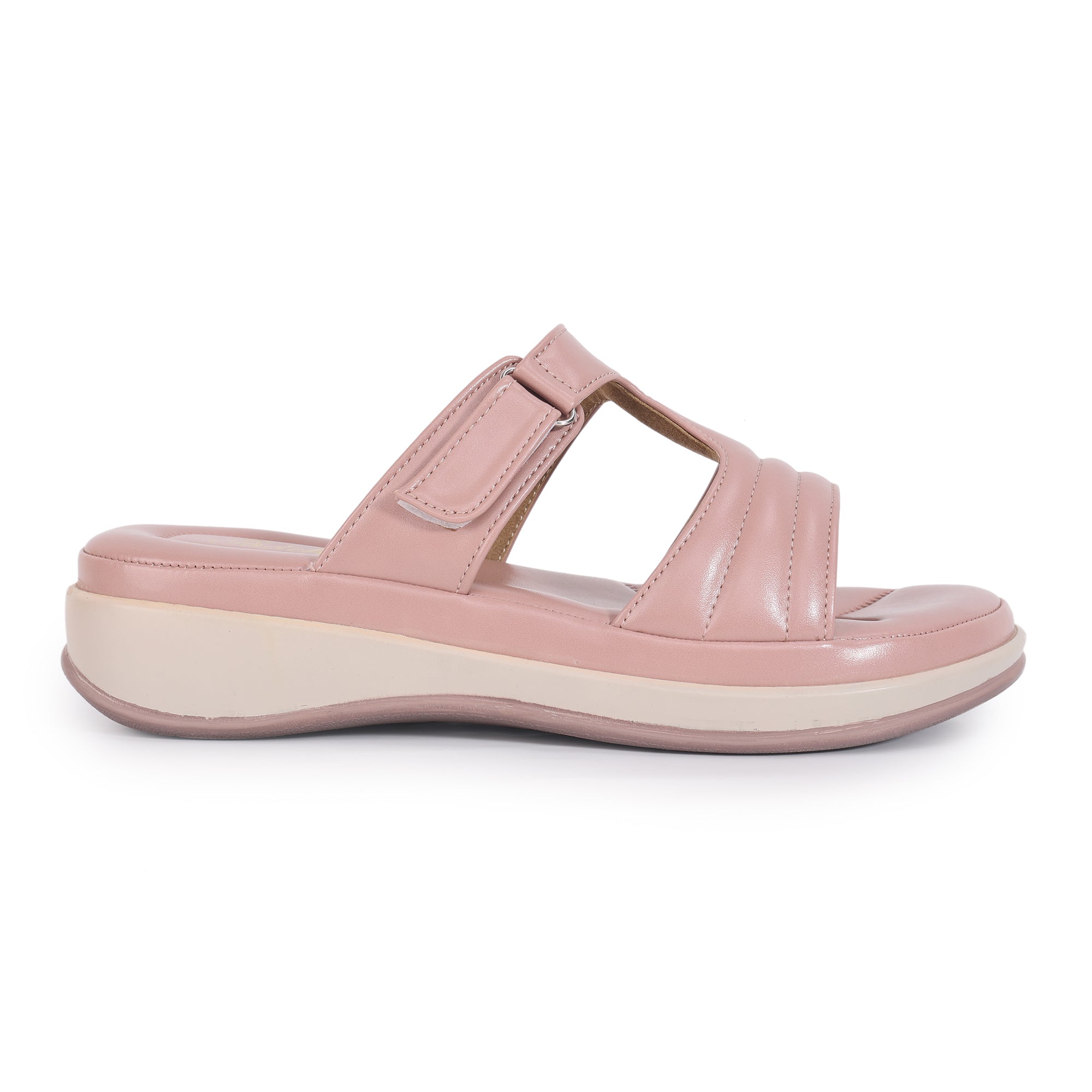 Smart Casual Round Toe Flatform Heel