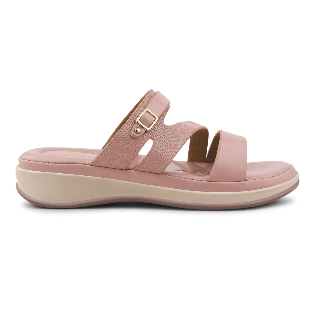 Buckle Detailed Smart Casual Flatform Heel