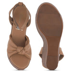 Load image into Gallery viewer, Women's Open Toe Slingback Ankle Strap Wedge Heel Sandals