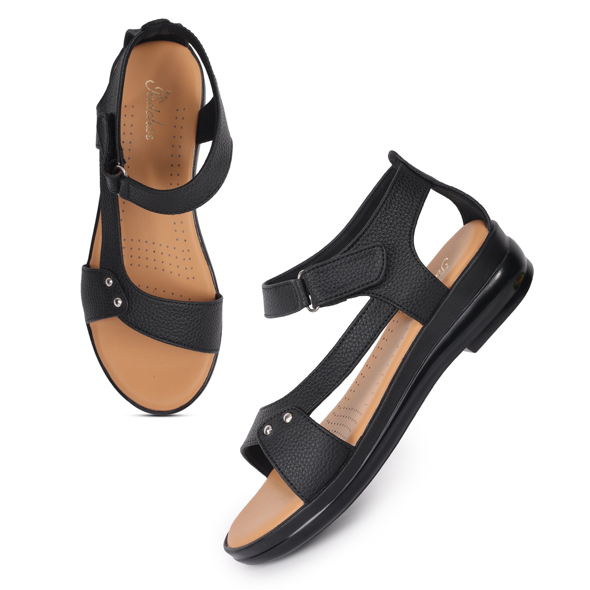 Smart Casual Closed Back Platform Heel Sandal