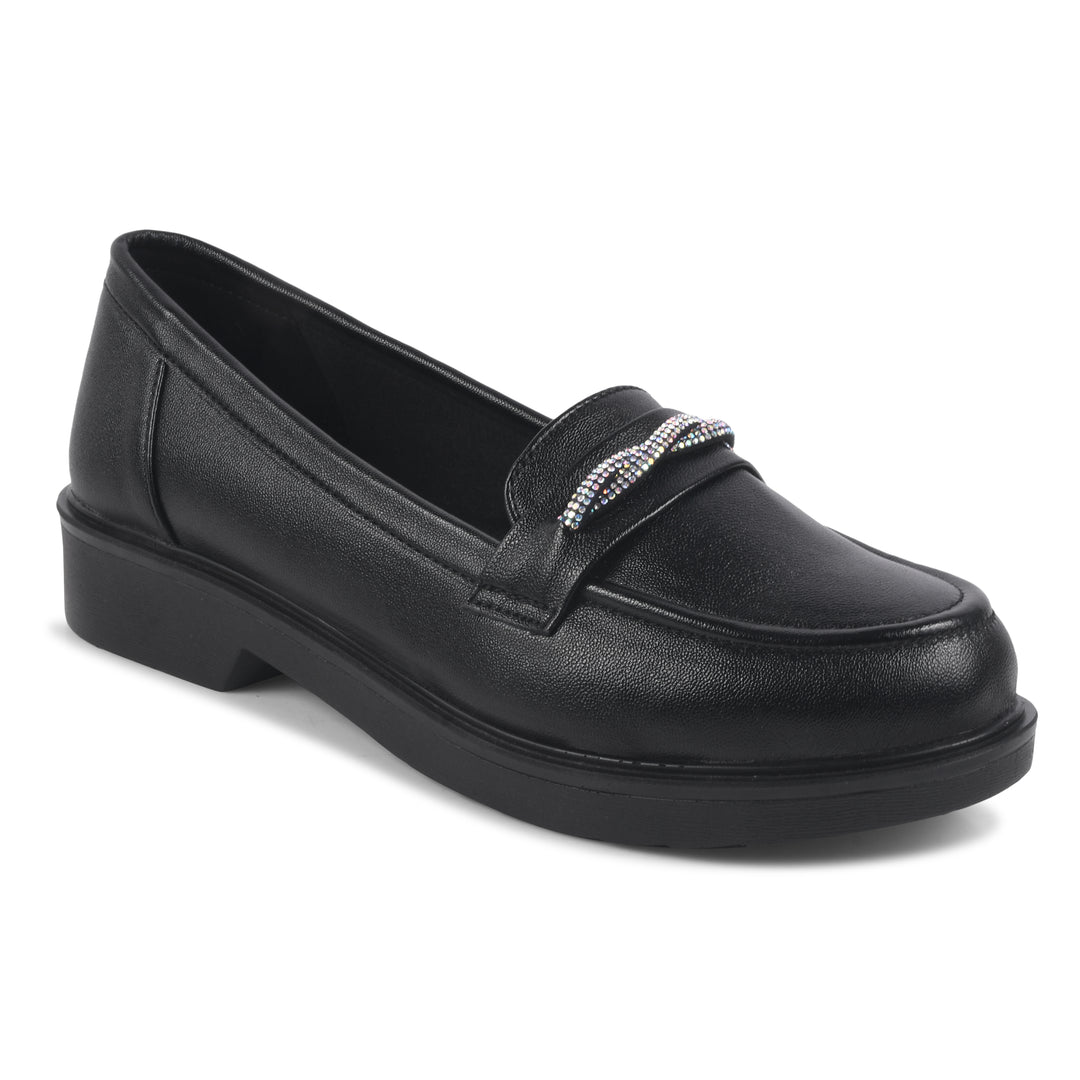 Padchin Womens Loafers Shoes Platform Chunky Penny Loafer Comfortable Slip On Shoes