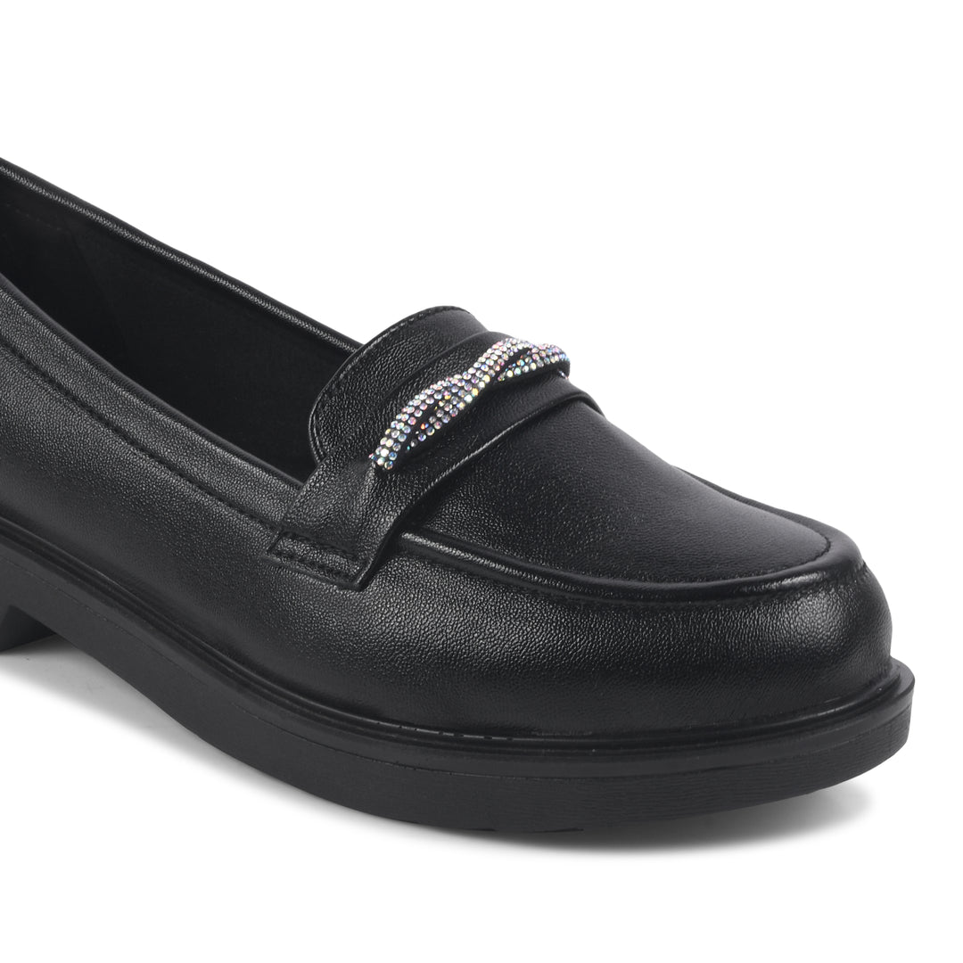 Padchin Womens Loafers Shoes Platform Chunky Penny Loafer Comfortable Slip On Shoes