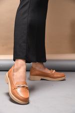 Load image into Gallery viewer, Padchin Womens Loafers Shoes Platform Chunky Penny Loafer Comfortable Slip On Shoes