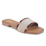 Load image into Gallery viewer, Padchin Women&#39;s Square Toe Flats | Stylish Platform Slippers Summer Sandals
