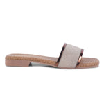 Load image into Gallery viewer, Padchin Women&#39;s Square Toe Flats | Stylish Platform Slippers Summer Sandals
