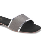Load image into Gallery viewer, Padchin Women&#39;s Square Toe Flats | Stylish Platform Slippers Summer Sandals
