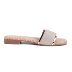 Load image into Gallery viewer, Padchin Women&#39;s Square Toe Flats | Stylish Platform Slippers Summer Sandals
