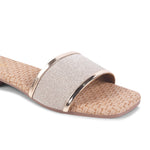 Load image into Gallery viewer, Padchin Women&#39;s Square Toe Flats | Stylish Platform Slippers Summer Sandals
