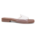 Load image into Gallery viewer, Padchin Women&#39;s Transparent Square Toe Flats | Stylish Slip-On Platform Slippers
