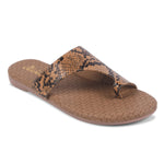 Load image into Gallery viewer, Padchin Women&#39;s Checked Detail Round Toe Flats | Womens Footwear for Casual Wear
