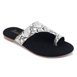 Load image into Gallery viewer, Padchin Women&#39;s Checked Detail Round Toe Flats | Womens Footwear for Casual Wear
