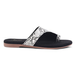 Load image into Gallery viewer, Padchin Women&#39;s Checked Detail Round Toe Flats | Womens Footwear for Casual Wear
