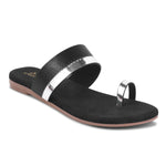Load image into Gallery viewer, Padchin Women&#39;s Round Toe Flats | One Toe Casual Summer Footwear Slippers
