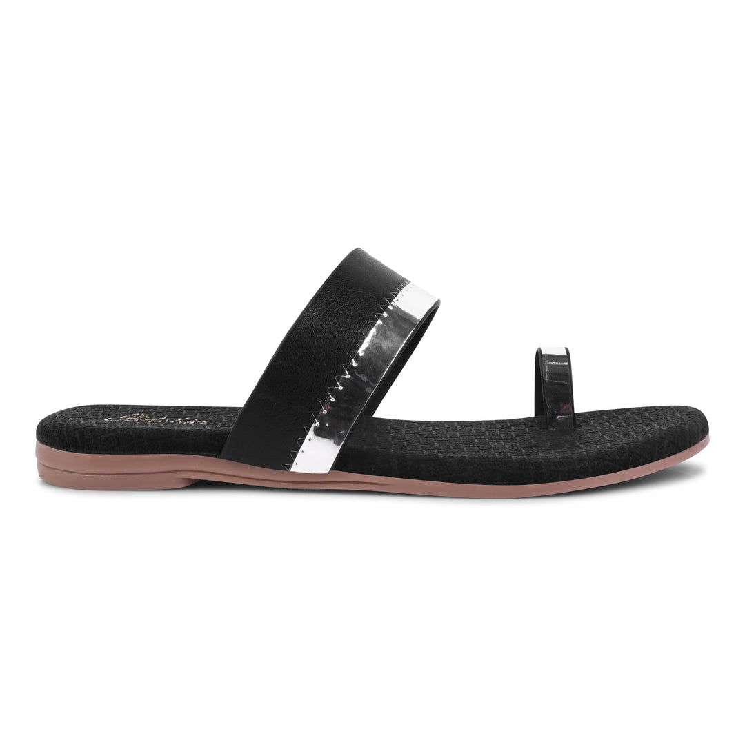 Padchin Women's Round Toe Flats | One Toe Casual Summer Footwear Slippers