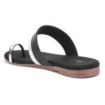 Load image into Gallery viewer, Padchin Women&#39;s Round Toe Flats | One Toe Casual Summer Footwear Slippers
