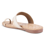 Load image into Gallery viewer, Padchin Women&#39;s Round Toe Flats | One Toe Casual Summer Footwear Slippers
