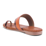 Load image into Gallery viewer, Padchin Women&#39;s Round Toe Flats | One Toe Casual Summer Footwear Slippers
