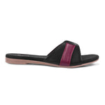 Load image into Gallery viewer, Padchin Women&#39;s Round Toe Flats | Soft Stylish Slip-On Sandals for Casual Wear
