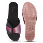 Load image into Gallery viewer, Padchin Women&#39;s Round Toe Flats | Soft Stylish Slip-On Sandals for Casual Wear
