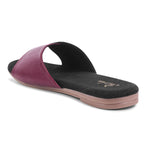 Load image into Gallery viewer, Padchin Women&#39;s Round Toe Flats | Soft Stylish Slip-On Sandals for Casual Wear
