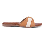 Load image into Gallery viewer, Padchin Women&#39;s Round Toe Flats | Soft Stylish Slip-On Sandals for Casual Wear
