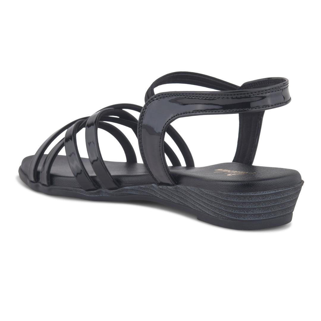 Women Cross Strap Flat Sandals