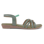 Load image into Gallery viewer, Women Cross Strap Flat Sandals