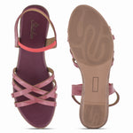 Load image into Gallery viewer, Women Cross Strap Flat Sandals