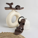 Load image into Gallery viewer, Women Comfort Flat Sandals