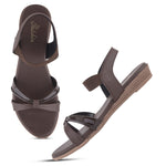 Load image into Gallery viewer, Women Comfort Flat Sandals