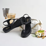 Load image into Gallery viewer, Women T Strap Flat Sandals