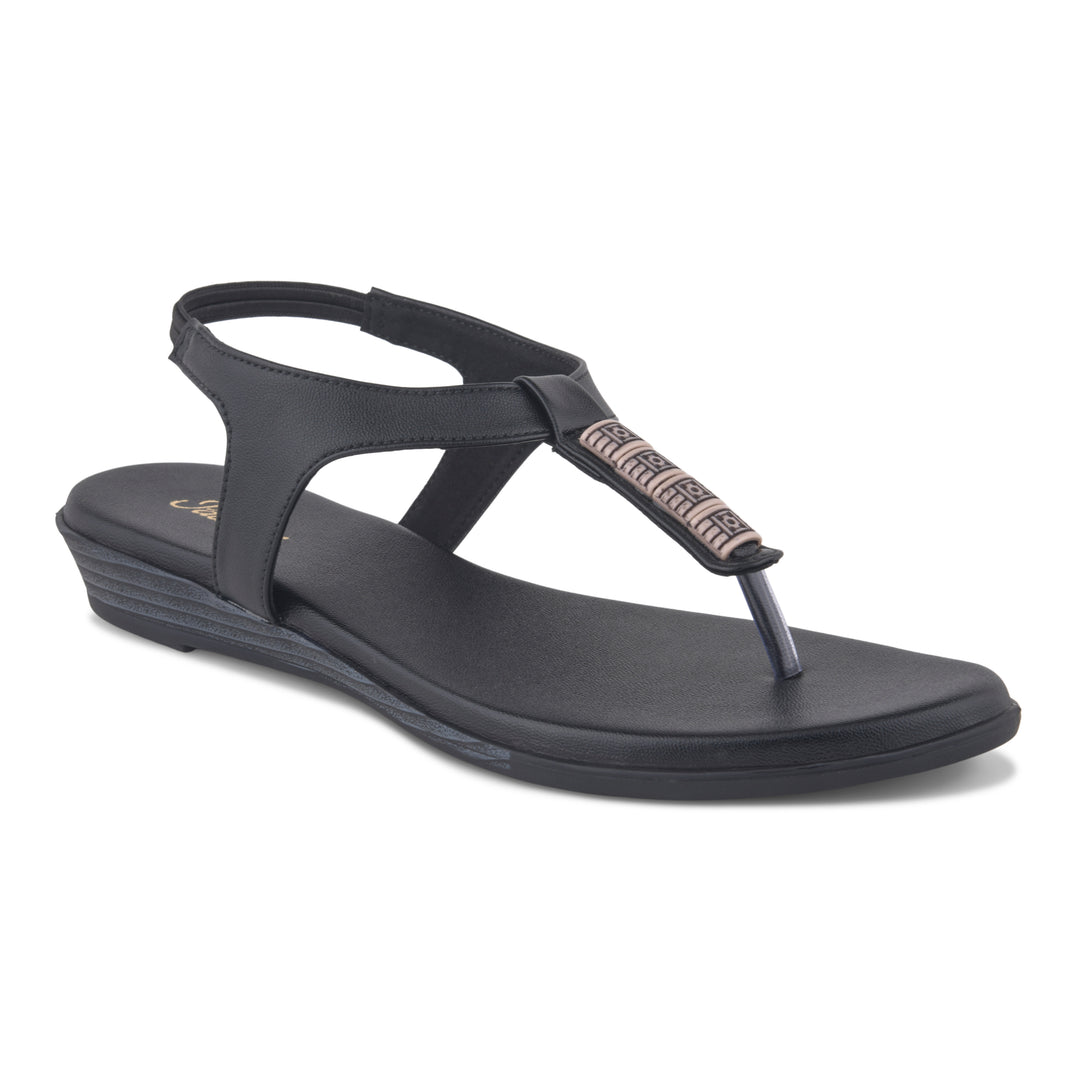 Women T Strap Flat Sandals