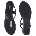 Load image into Gallery viewer, Women T Strap Flat Sandals
