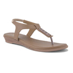 Load image into Gallery viewer, Women T Strap Flat Sandals
