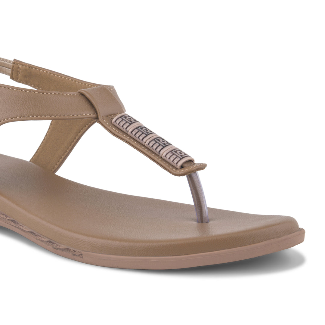 Women T Strap Flat Sandals