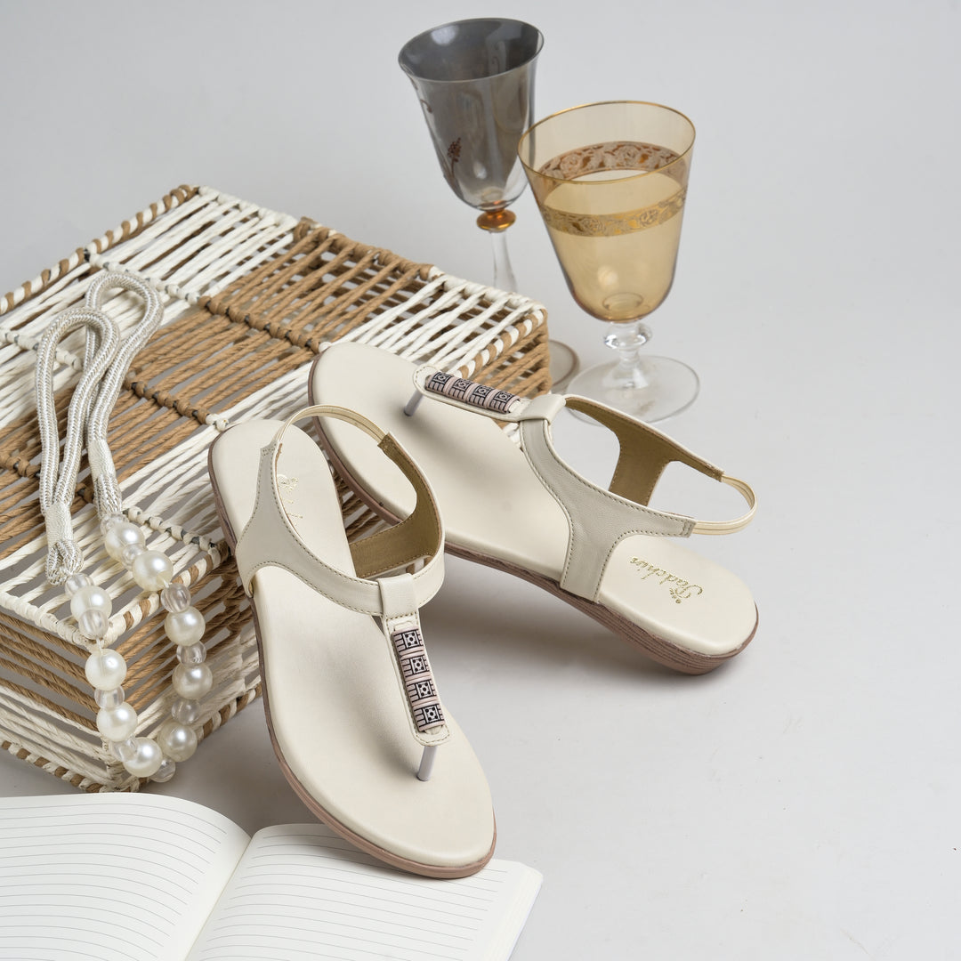 Women T Strap Flat Sandals