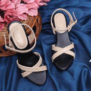 Buckle Strap Open Toe Block Heel