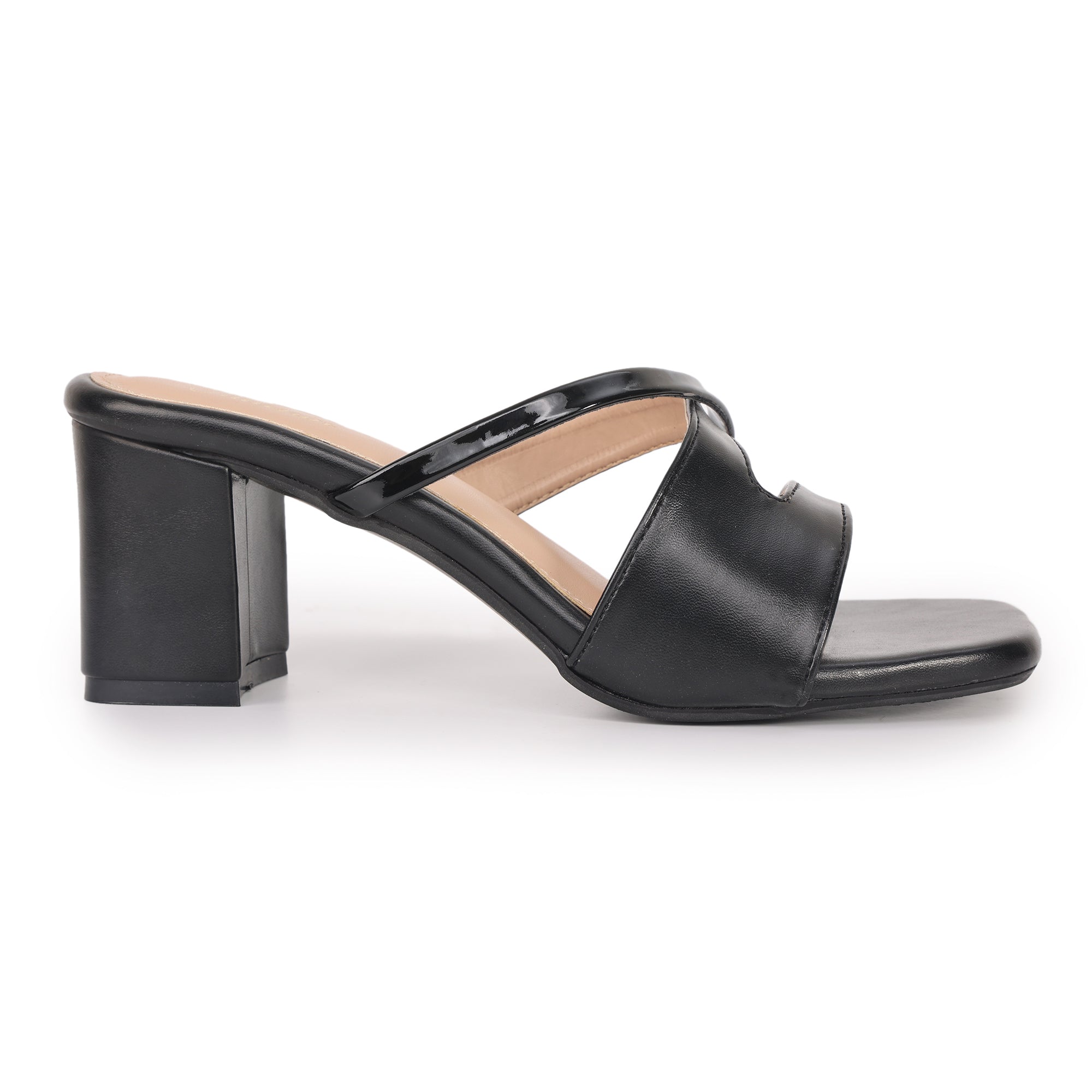 Square Toe Block Heel