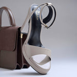 Load image into Gallery viewer, Women's Open Toe Ankle Strap Chunky Heels Sandals