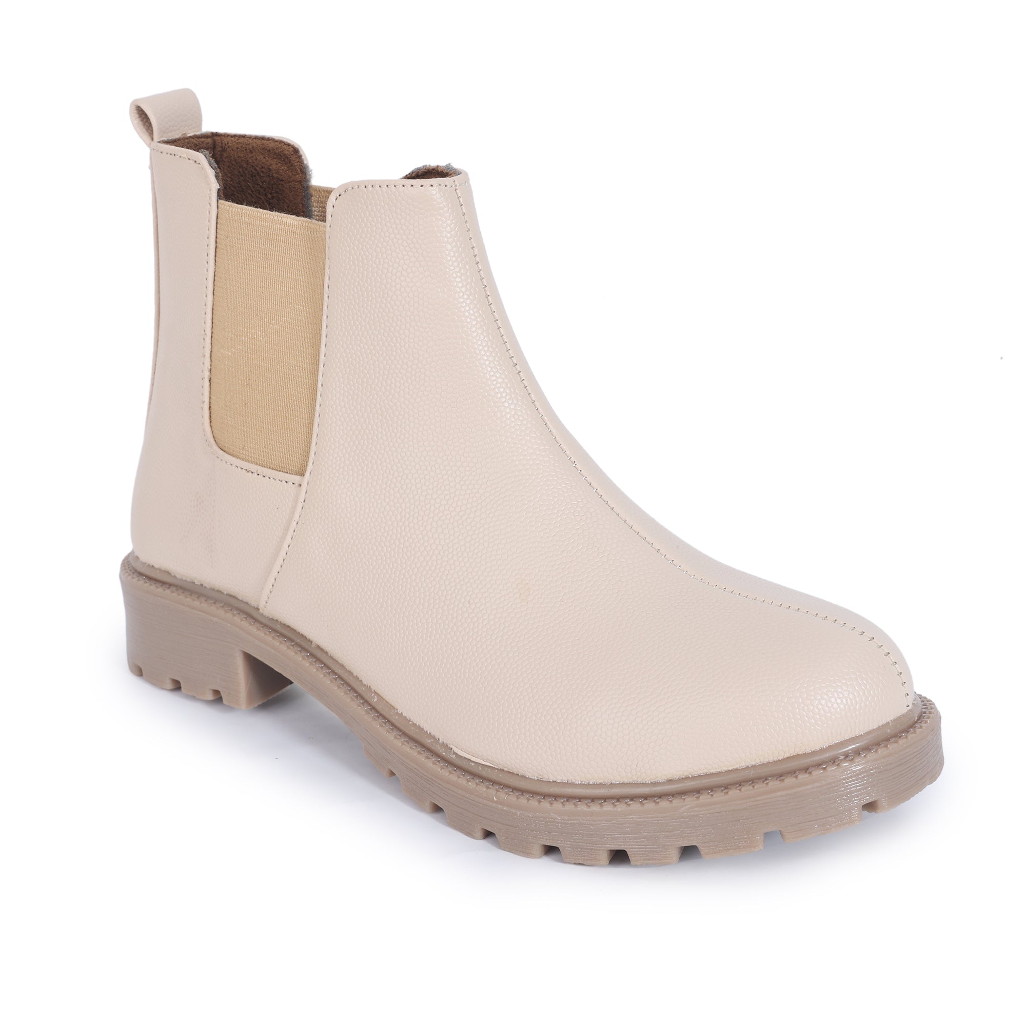 Block Heeled Chelsea Boots