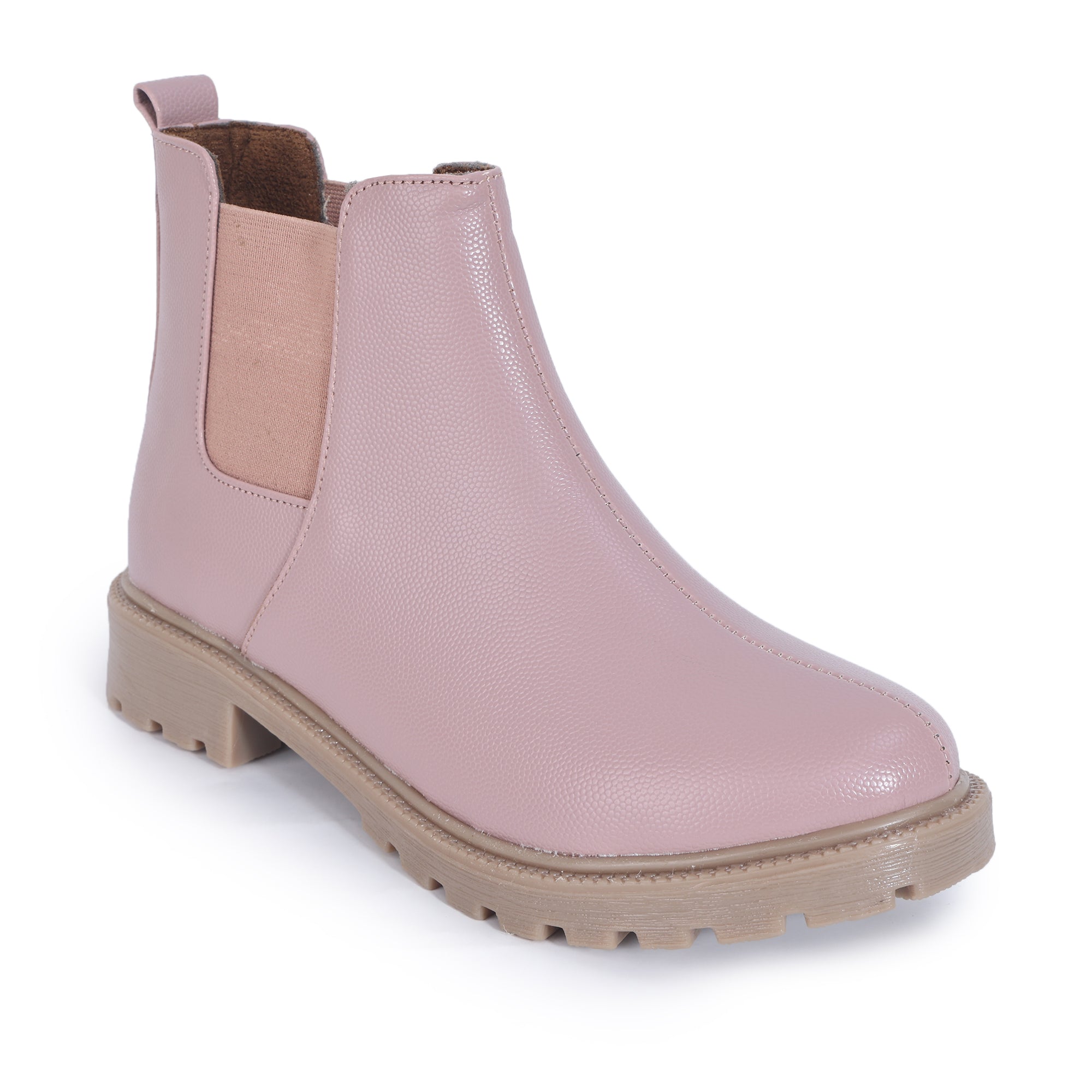 Block Heeled Chelsea Boots