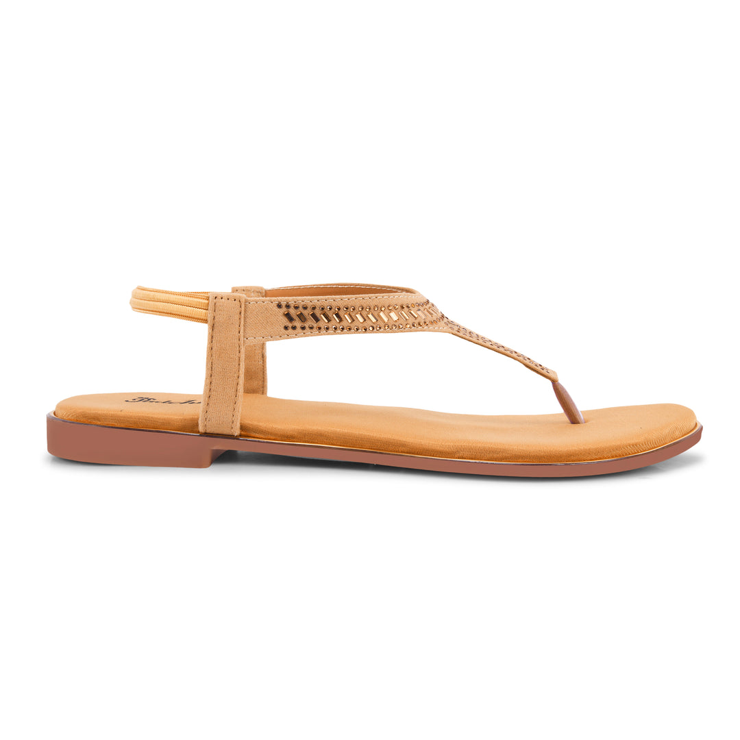 Padchin Women Flats Heel | Ladies Stylish Chappal, Embellished Slippers and Ethnic Fashion Sandals