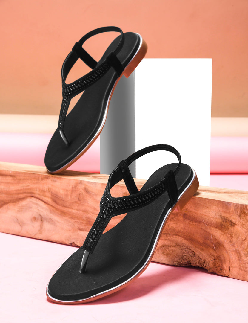 Chappal Ladies Simple Slippers Padchin Women Flats Heel Ladies